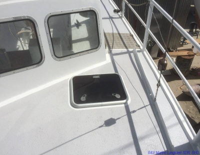 Completed painting job of the deck #2