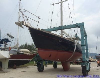 Moving another yacht