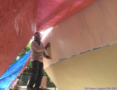 Filling and sanding #1