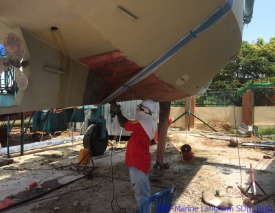 Cutting metal job