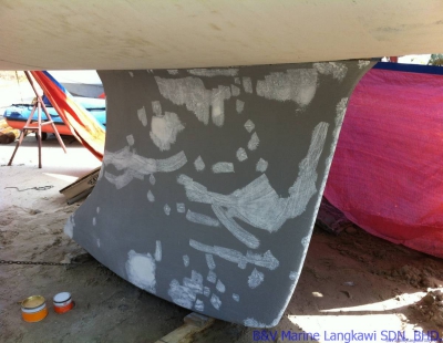 Filling keel #1