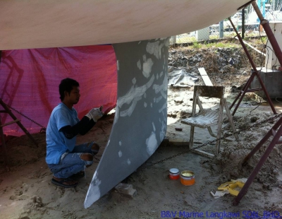Filling keel #2