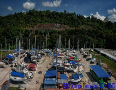 Top view of our yard. (Dock is under construction but currently completed) #1